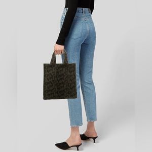 APM Monaco All Over Logo Handbag Purse